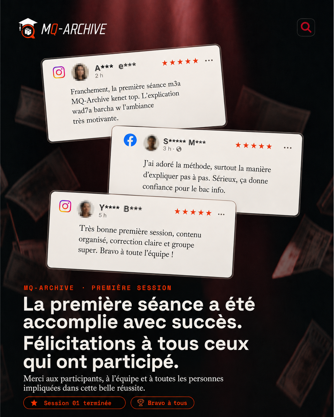 Témoignage d'un élève MQ-Archive